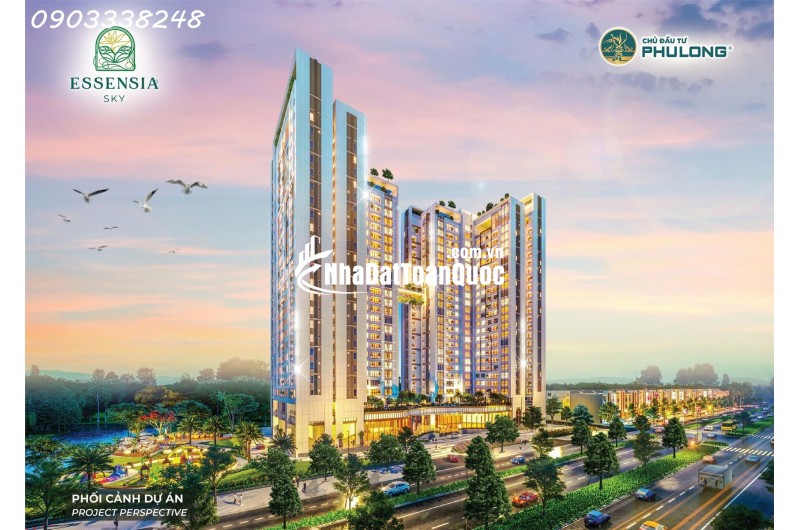 Bán căn 2PN Essensia Sky, lầu cao, căn góc, view PMH giá chỉ 6 tỷ 780